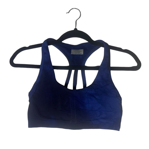 Athleta Other - Athleta Soulful Tie Dye Bra Color-Dress Blue Size Medium